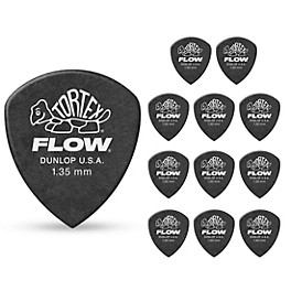 Dunlop Tortex Flow Guitar Picks STD-12/PLYPK .60 mm 12 Pack Dunlop Tortex Flow Guitar Picks STD-12/PLYPK 1.35 mm 12 Pack