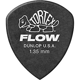 Dunlop Tortex Flow Guitar Picks STD-12/PLYPK 1.35 mm 12 Pack