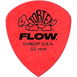 Dunlop Tortex Flow Guitar Picks STD PK-72 .50 mm 72 Pack
