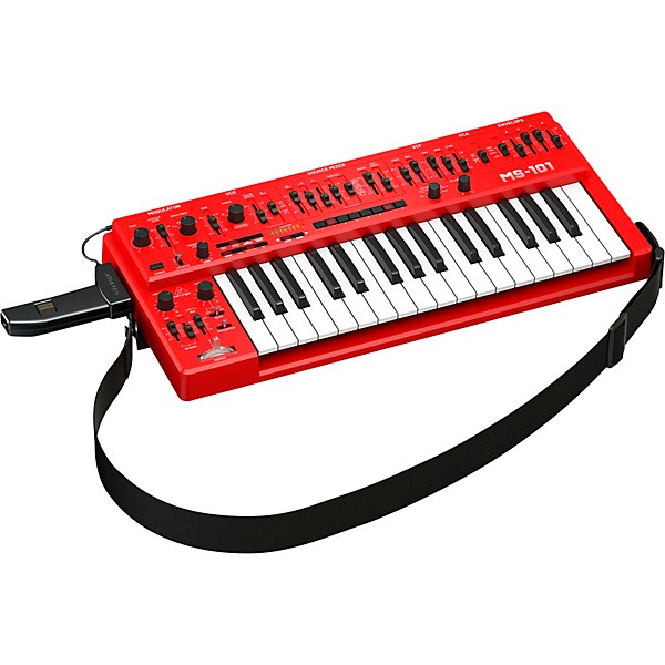 Behringer MS-1 32-Key Analog Synthesizer Red