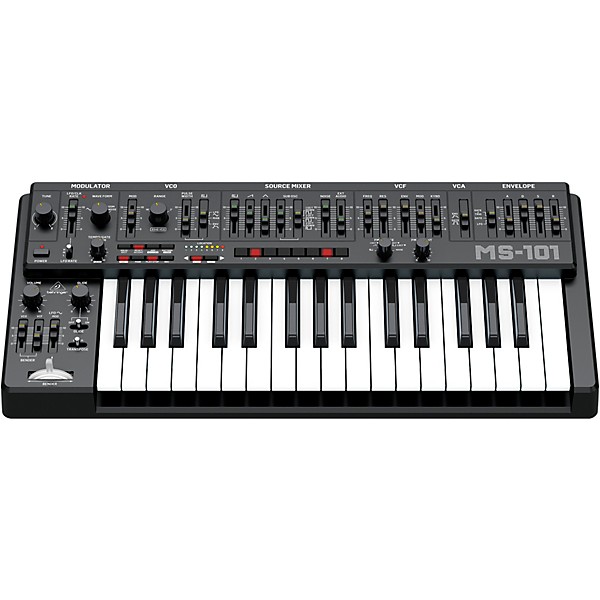 Open Box Behringer MS-1 32-Key Analog Synthesizer Black | Guitar