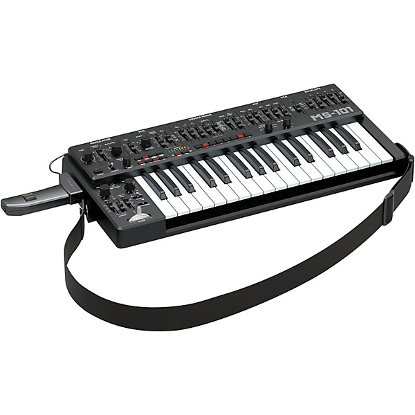 Open Box Behringer MS-1 32-Key Analog Synthesizer Black | Guitar