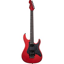ESP LTD Deluxe SN-1000FR Electric Guitar - Candy Apple Red Satin Black Pickguard