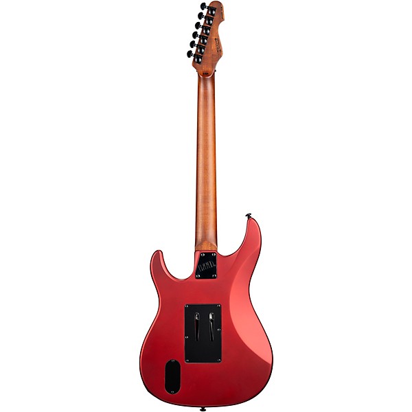 ESP LTD Deluxe SN-1000FR Electric Guitar - Candy Apple Red Satin Black Pickguard