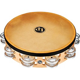 LP Pro Double Row Headed Tambourine 10 in. Bronze LP Pro Double Row Headed Tambourine 10 in. Aluminum