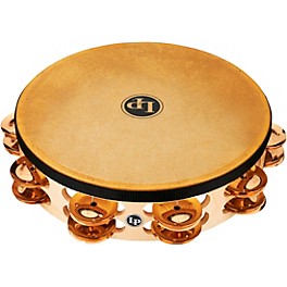 LP Pro Double Row Headed Tambourine 10 in. Bronze LP Pro Double Row Headed Tambourine 10 in. Bronze