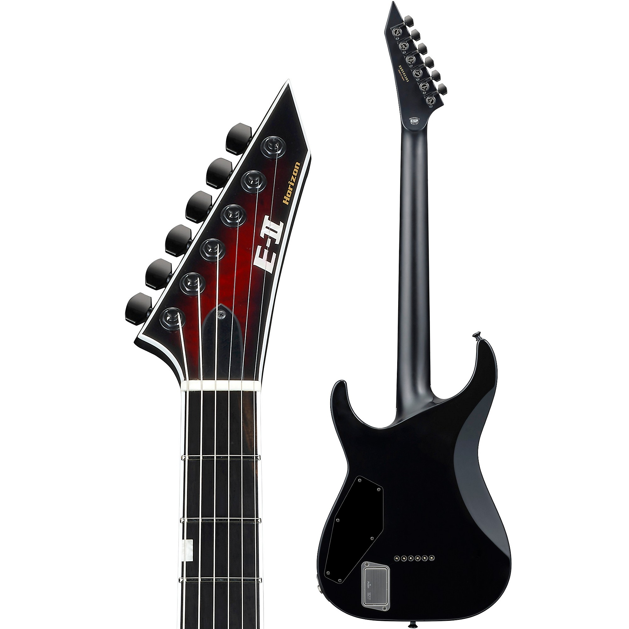 ESP E-II Horizon NT-II Electric Guitar See-Thru Black Cherry