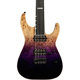 ESP E-II M-II 7 NT Electric Guitar See-Thru Purple