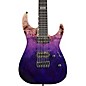 ESP E-II M-II 7 NT Electric Guitar See-Thru Purple thumbnail