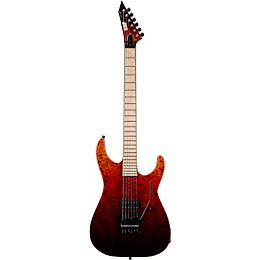ESP USA M-1 NTB FR Electric Guitar Amber Tiger Eye