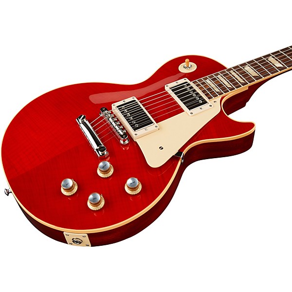 Gibson Custom '60 Les Paul Figured Top "BOTB" Electric Guitar Cherry Red