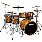 ddrum Dios 5-Piece Exotic Zebra Wood Shell Pack With 22" Bass Drum Gloss Natural thumbnail