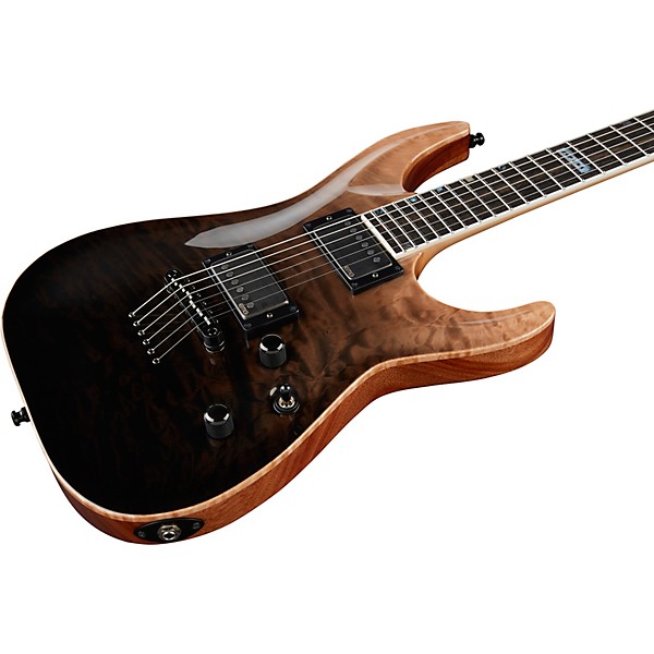 ESP USA Horizon II Electric Guitar See-Thru Black Fade
