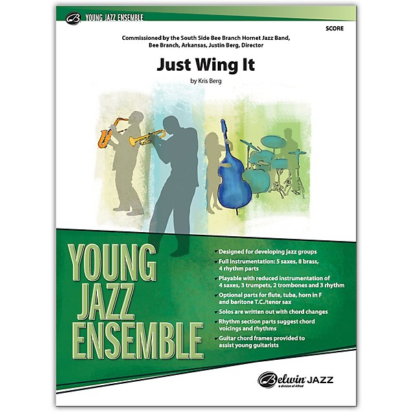 BELWIN Just Wing It Conductor Score 2.5 (Medium Easy)