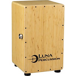 Luna Bamboo Wood Cajon Natural