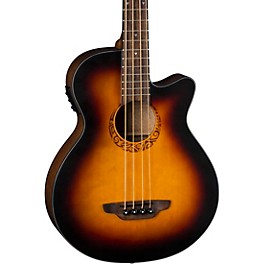 Luna Tribal Acoustic-Electric Bass Tobacco Sunburst