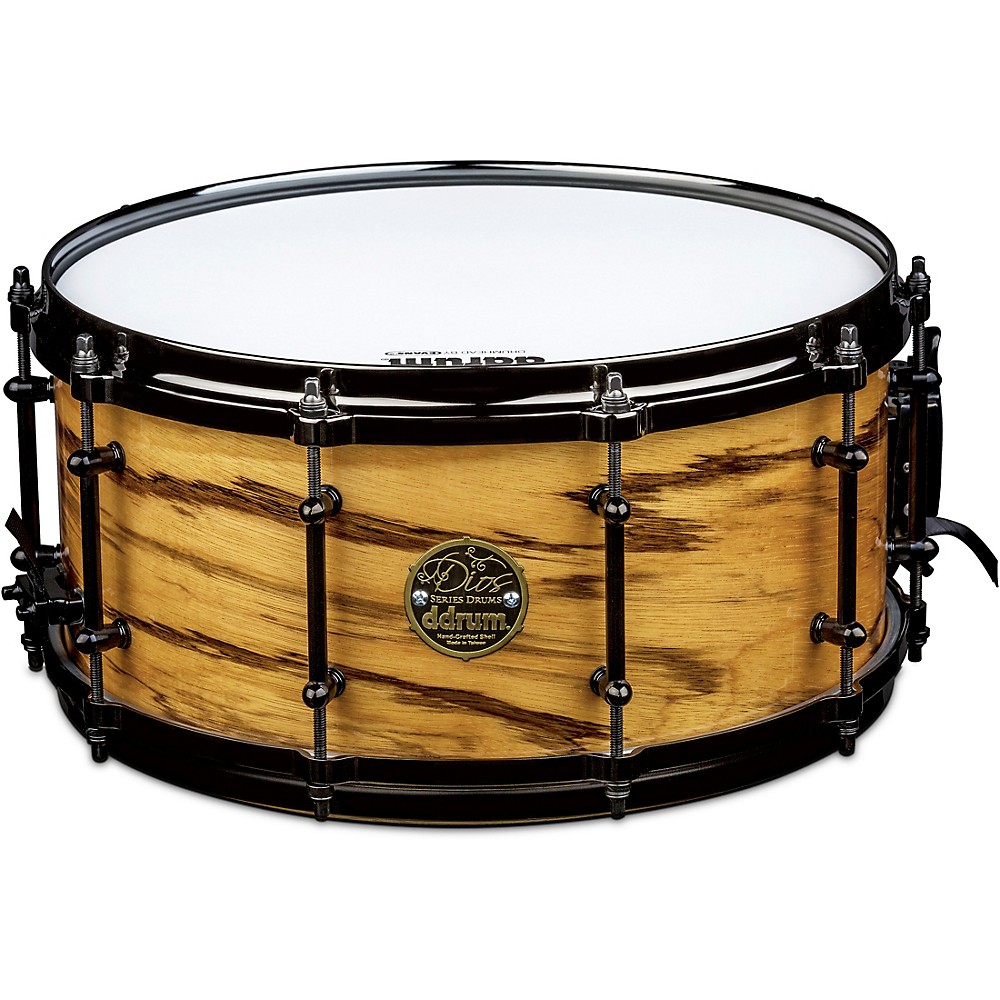 UPC 818896025966 product image for Ddrum Dios Maple Snare Drum With Exotic Zebra Wood Veneer 14 X 6.5 In. Natural | upcitemdb.com