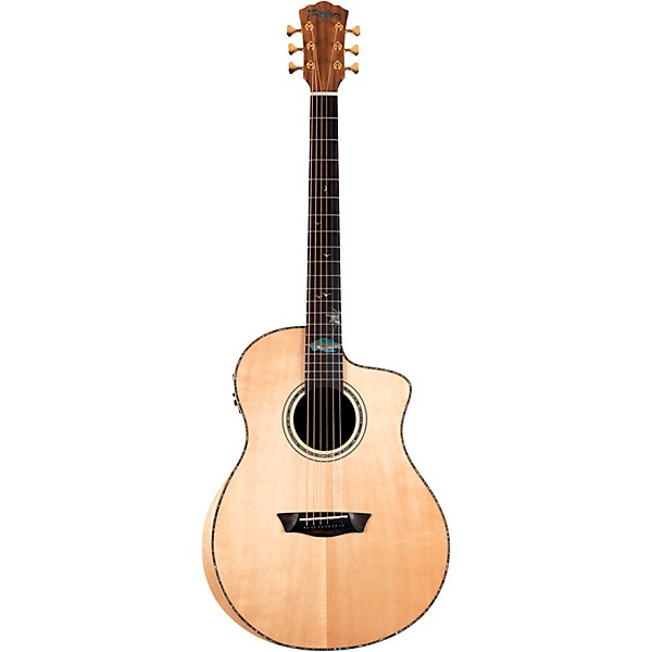 Washburn Bella Tono Allure SC56S Studio Acoustic-Electric Guitar Gloss Natural