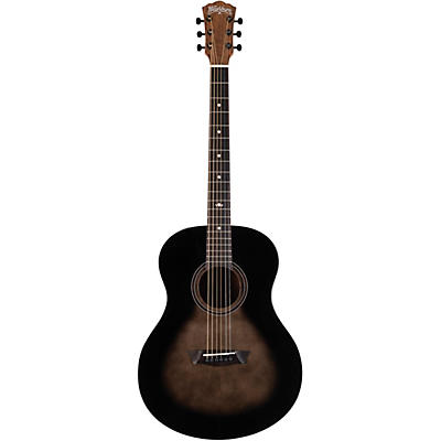 Washburn Bella Tono Novo S9 Studio Acoustic Guitar Transparent Charcoal Burst for sale