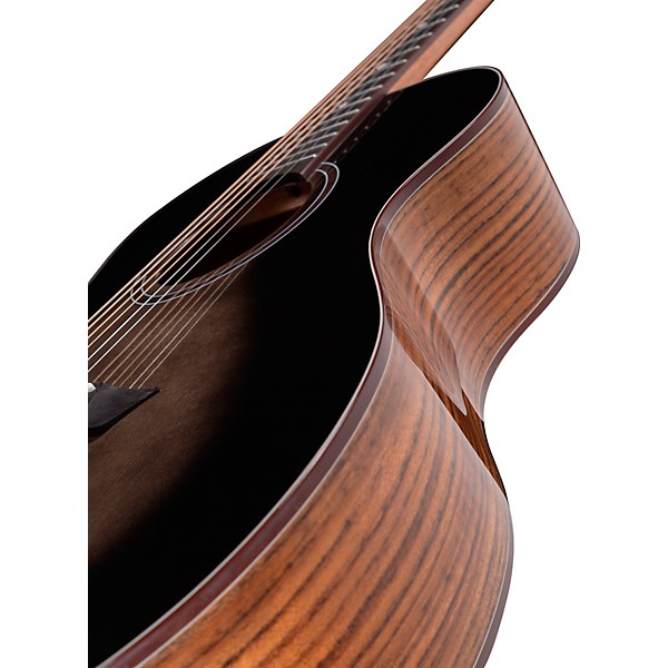 Washburn Bella Tono Novo S9 Studio Acoustic Guitar Transparent Charcoal Burst