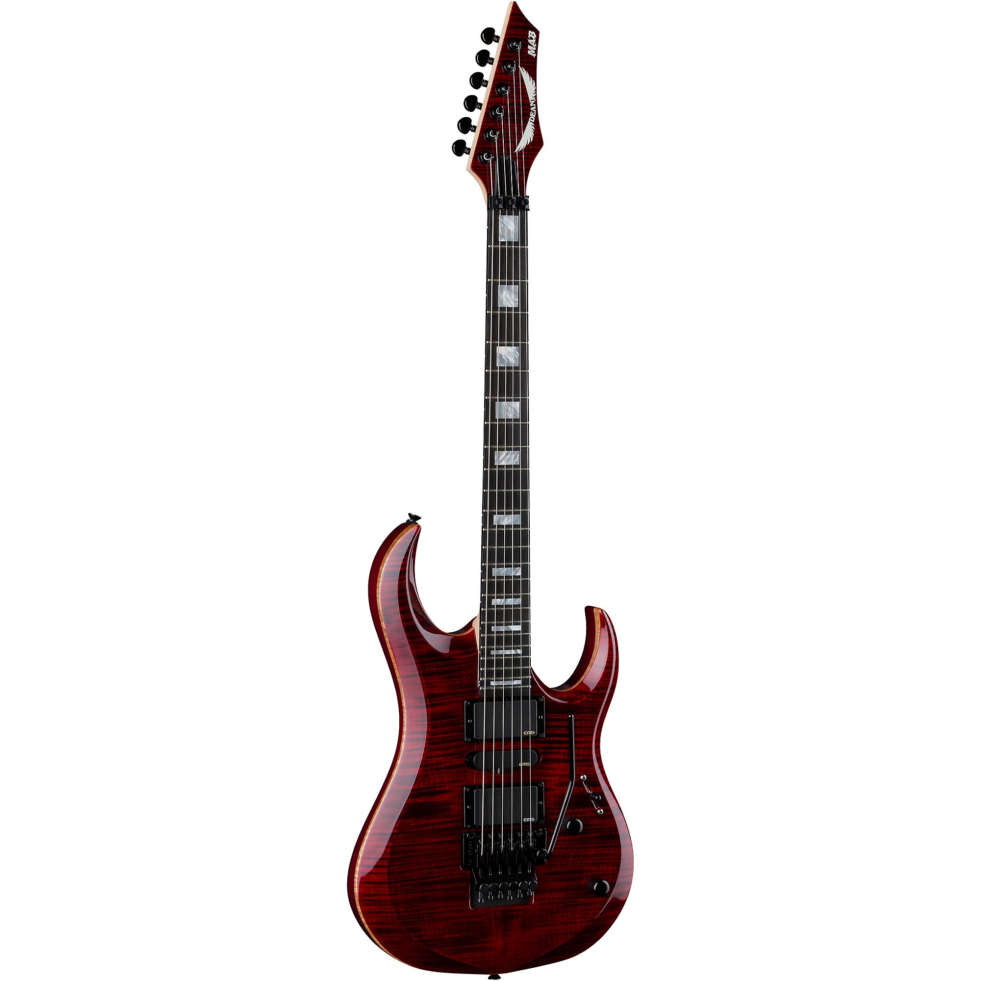 Dean USA Michael Angelo Batio Electric Guitar Trans Red