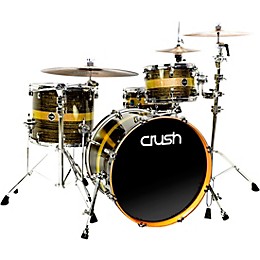 Crush Drums & Percussion Sublime ST Maple 3-Piece Shell Pack with 22 in. Bass Drum Gold Crush