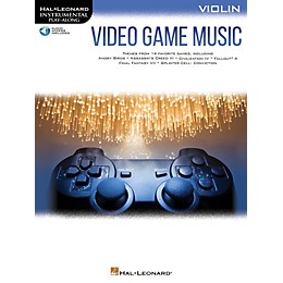 Hal Leonard Video Game Music for Violin Instrumental Play-Along Book/Audio Online