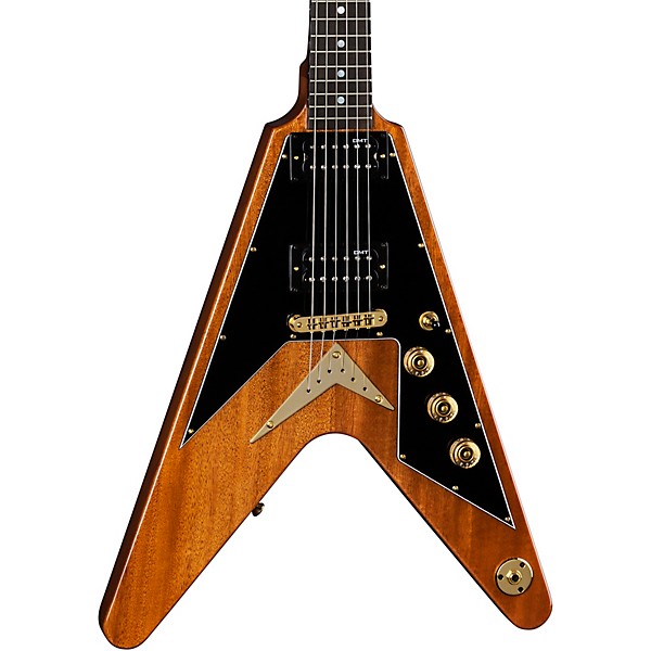 Dean USA V Standard with Pickguard Electric Guitar Gloss Natural