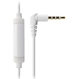 Audio-Technica ATH-CKR30IS SonicFuel In-Ear Headphones with In-line Mic & Control Silver