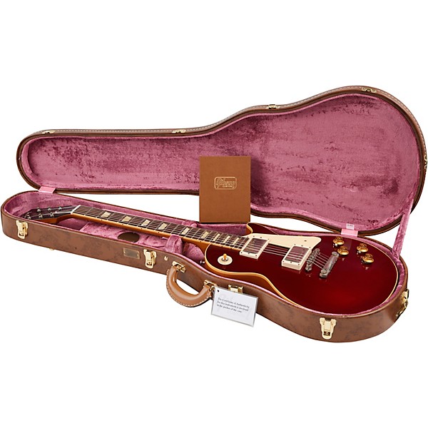 Gibson Custom 57 Les Paul VOS Electric Guitar Sparkling Burgundy