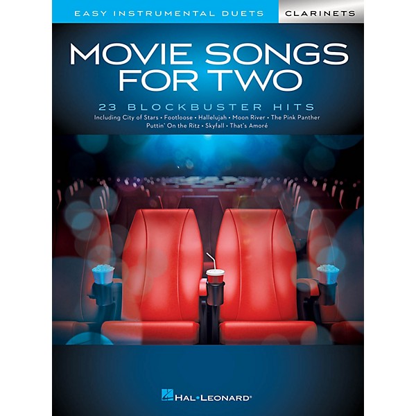 Hal Leonard Movie Songs for Two Clarinets - Easy Instrumental Duets