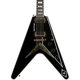 Gibson Custom Flying V Custom Electric Guitar Ebony