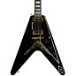 Gibson Custom Flying V Custom Electric Guitar Ebony thumbnail