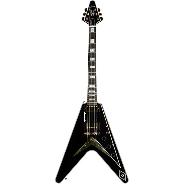 Gibson Custom Flying V Custom Electric Guitar Ebony