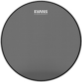 Evans SoundOff dB Zero Drum Heads 16 in. Evans SoundOff dB Zero Drum Heads 12 in.