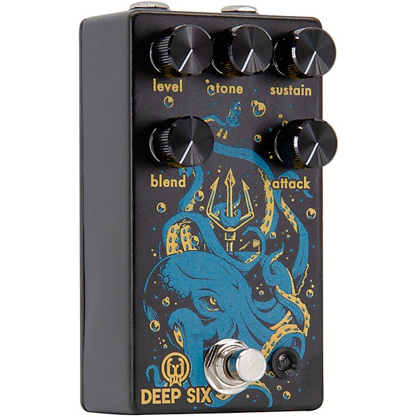 Open Box Walrus Audio Deep Six Compressor V3 Limited Edition Effects Pedal Level 1