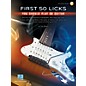 Hal Leonard First 50 Licks You Should Play on Guitar Book/Audio Online thumbnail