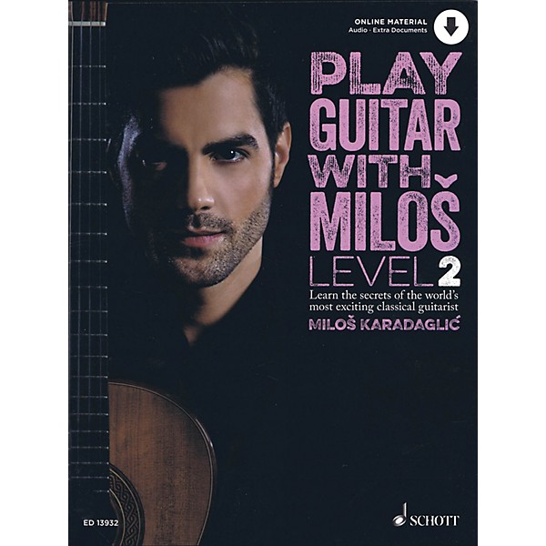 Schott Play Guitar with Milos Level 2 Book/Audio Online
