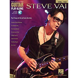 Hal Leonard Steve Vai Guitar Play-Along Volume 193 Book/Audio Online