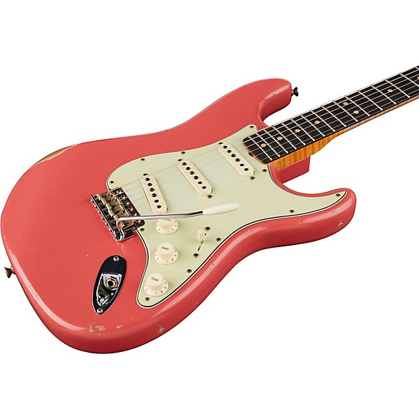 Platinum Fender Custom Shop '64 Stratocaster Relic Flame
