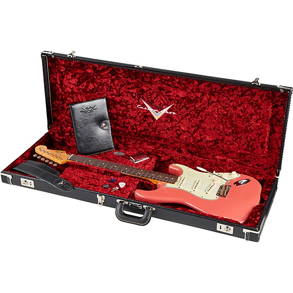 ★FiestaRed Relic Multilayer Stratocaster Fender Custom Shop: Stratocaster '60 Relic Fiesta Red Over