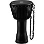 MEINL Travel Series Rope Tuned Djembe with Goat Head 10 in. Phantom Black thumbnail