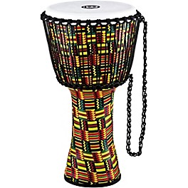 MEINL Travel Series Rope Tuned Djembe wi... MEINL Travel Series Rope Tuned Djembe with Synthetic Head in Simbra Finish 12 in.