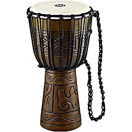 MEINL Artifact Series Hand-Carved Djembe 12 in. Brown MEINL Artifact Series Hand-Carved Djembe 10 in. Brown