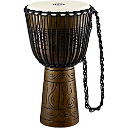 MEINL Artifact Series Hand-Carved Djembe 12 in. Brown MEINL Artifact Series Hand-Carved Djembe 13 in. Brown