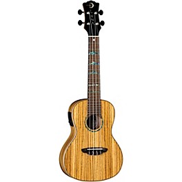 Luna High Tide Zebrawood Concert Acoustic-Electric Ukulele Zebrawood