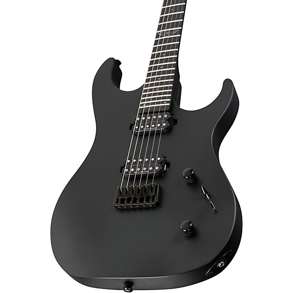 激安 Washburn ブラックエレキギター Washburn Parallaxe M160 Electric Guitar Carbon Black Matte