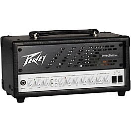 Open Box Peavey invective MH Mini 20W Tube Guitar Amp Head Level 1 Black