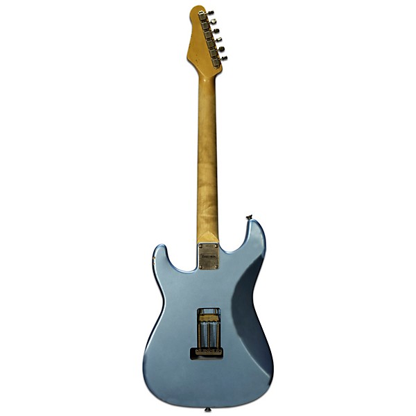 Friedman Vintage-S Aged HSS Rosewood Fingerboard Electric Guitar Metallic Blue