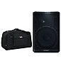 QSC CP12 1,000W 12" Compact Powered Speaker With Tote thumbnail
